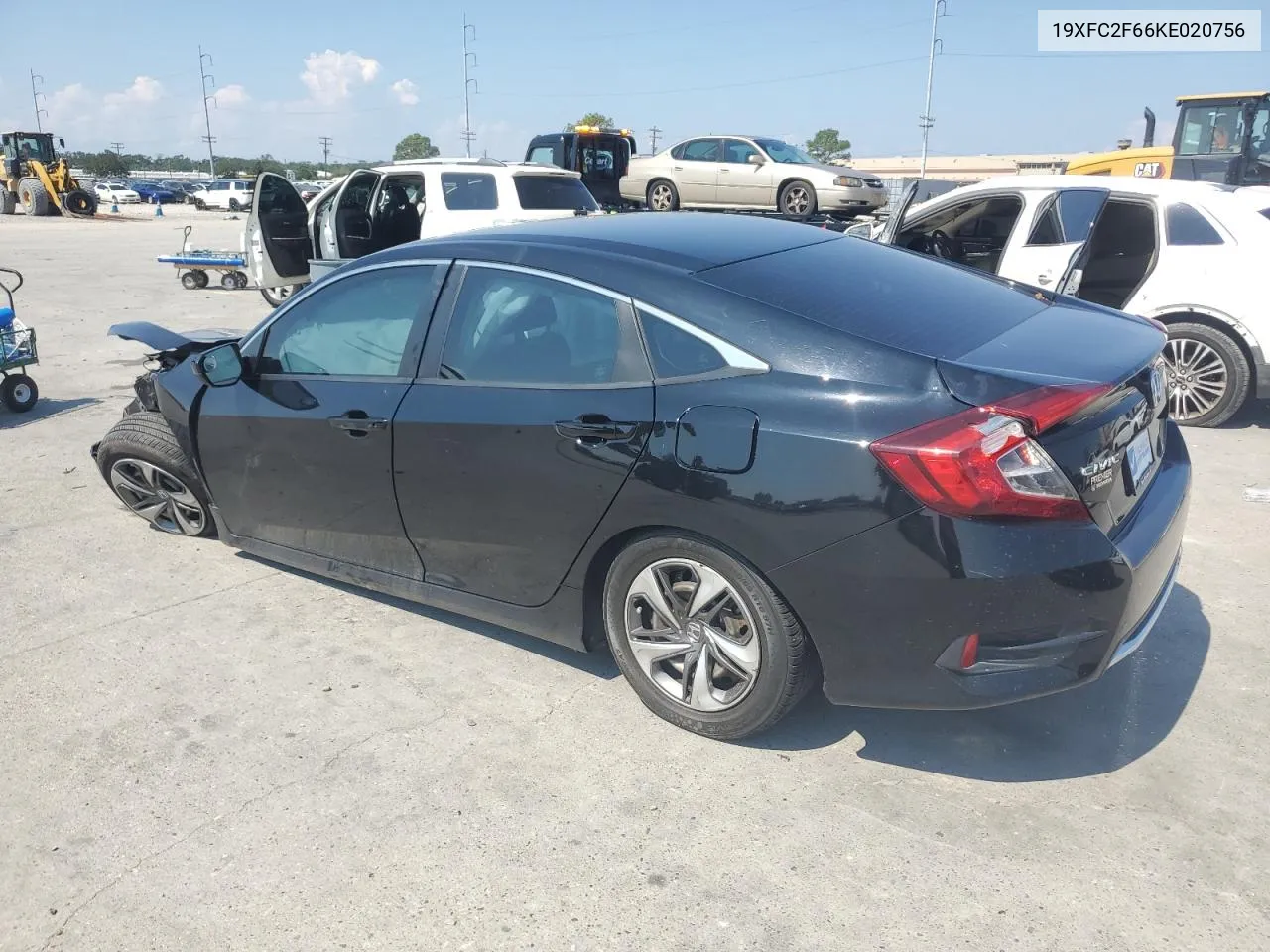 19XFC2F66KE020756 2019 Honda Civic Lx