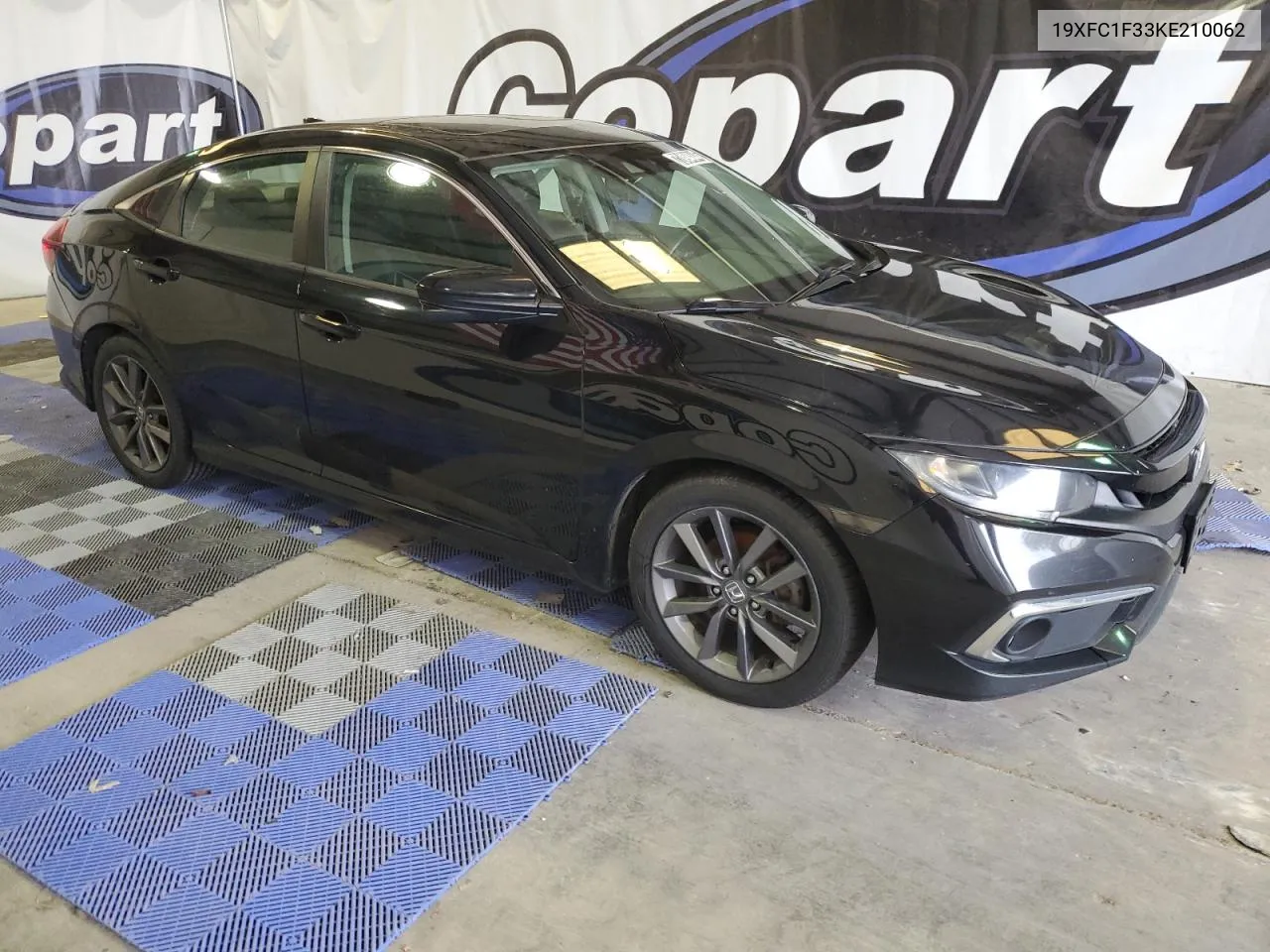 2019 Honda Civic Ex VIN: 19XFC1F33KE210062 Lot: 72494844