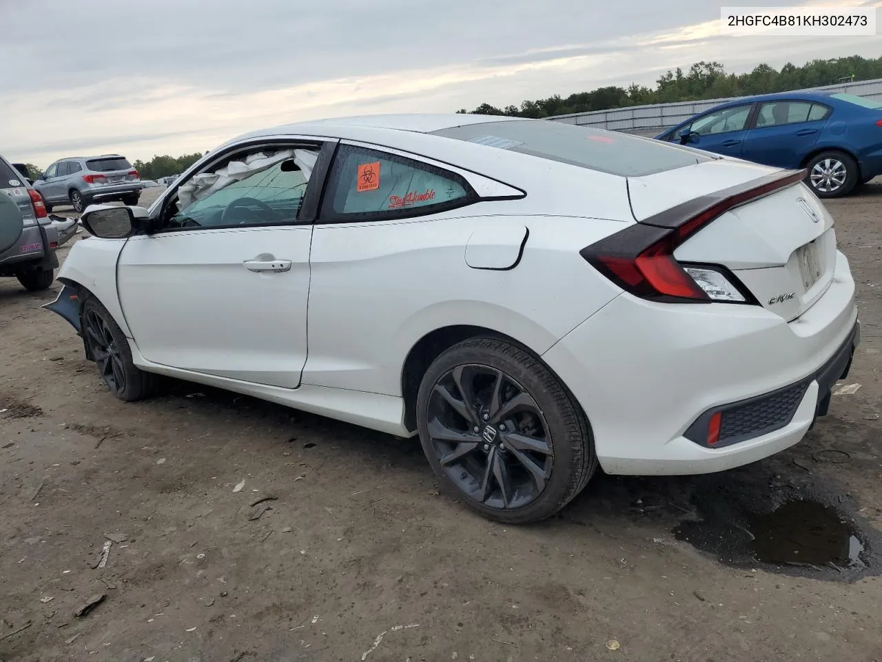 2HGFC4B81KH302473 2019 Honda Civic Sport