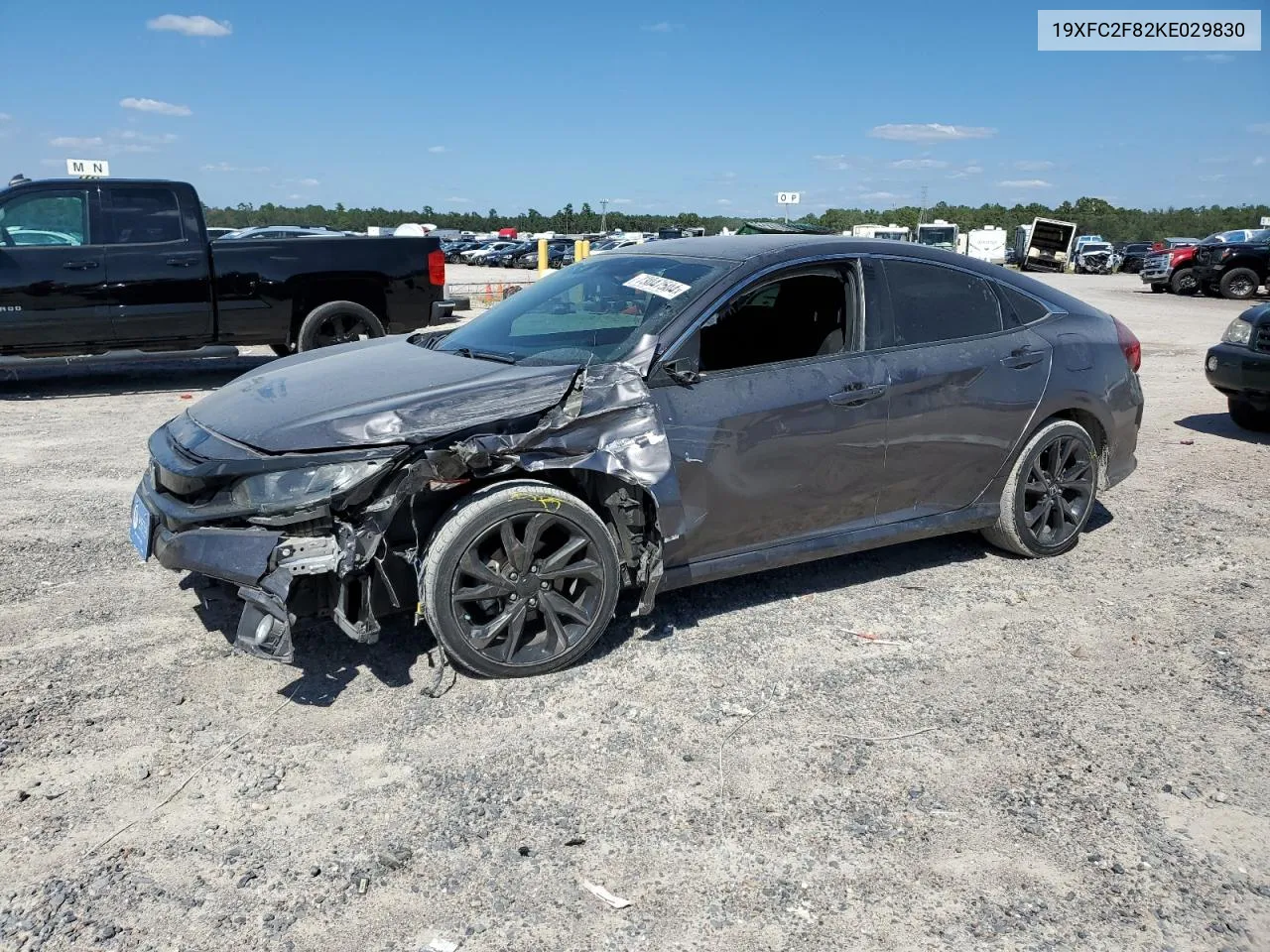 2019 Honda Civic Sport VIN: 19XFC2F82KE029830 Lot: 73047504