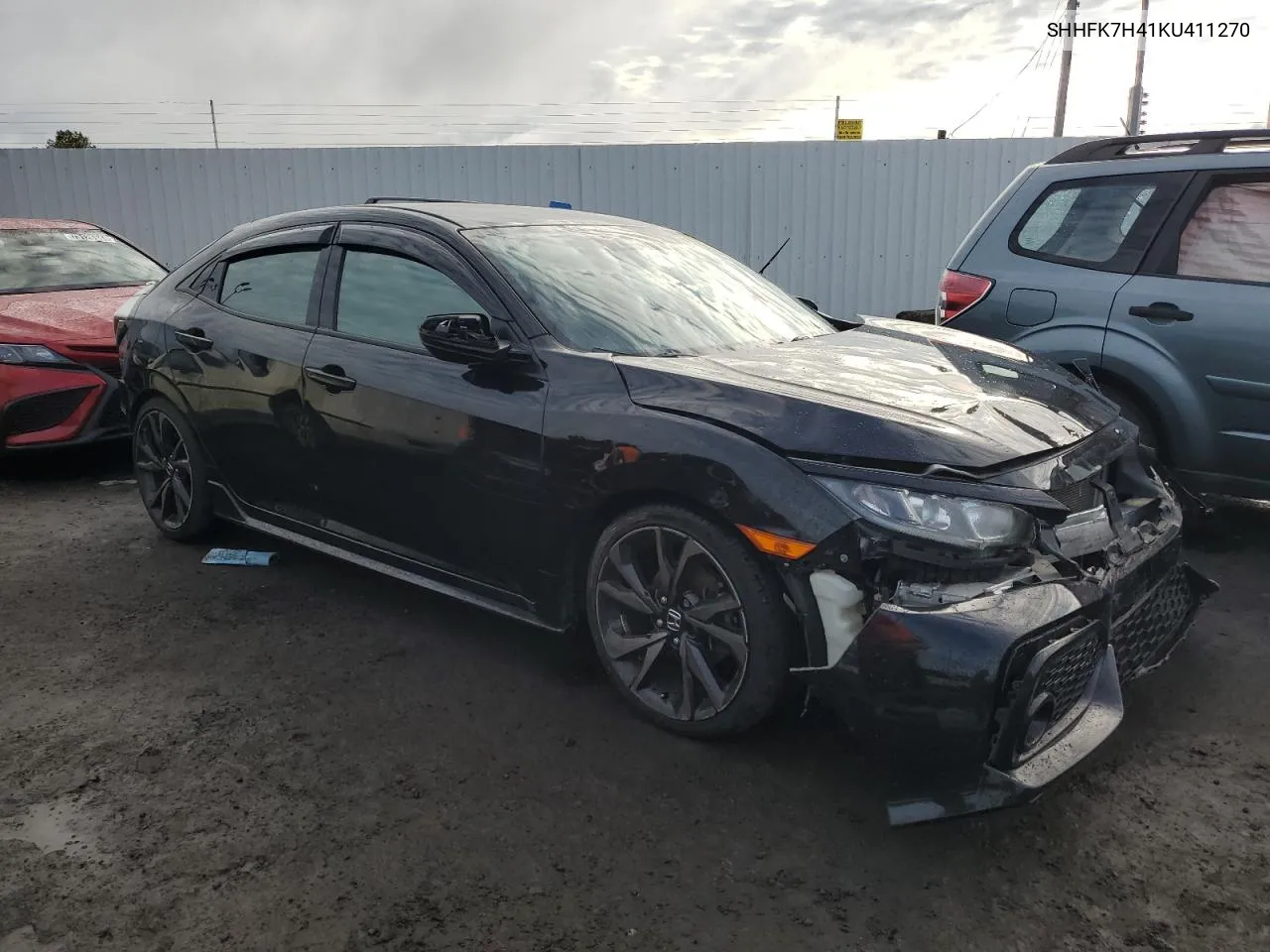 2019 Honda Civic Sport VIN: SHHFK7H41KU411270 Lot: 73361894