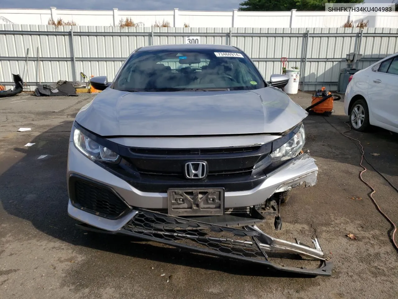 SHHFK7H34KU404983 2019 Honda Civic Lx