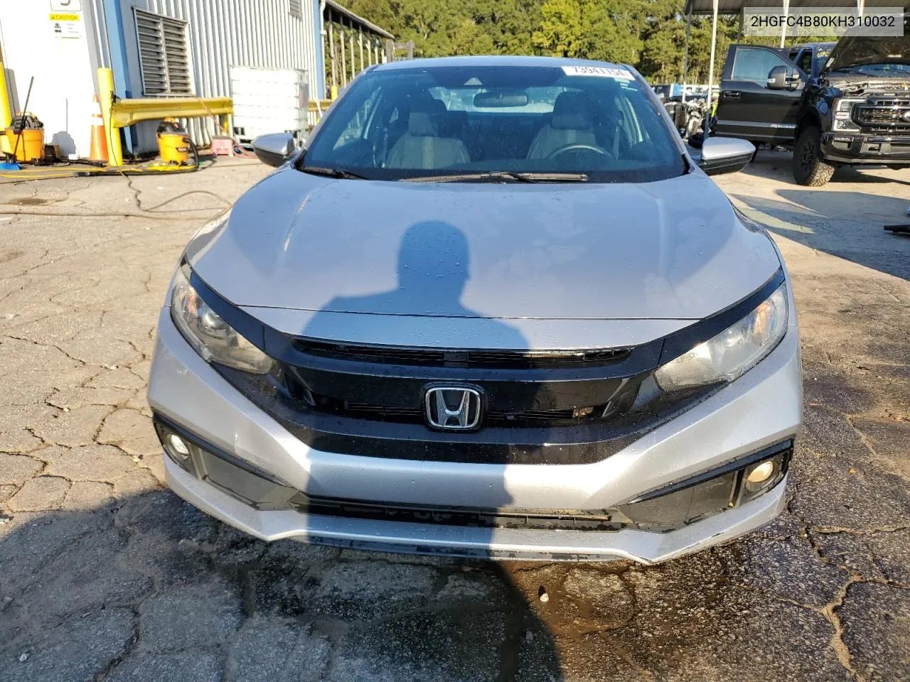 2HGFC4B80KH310032 2019 Honda Civic Sport