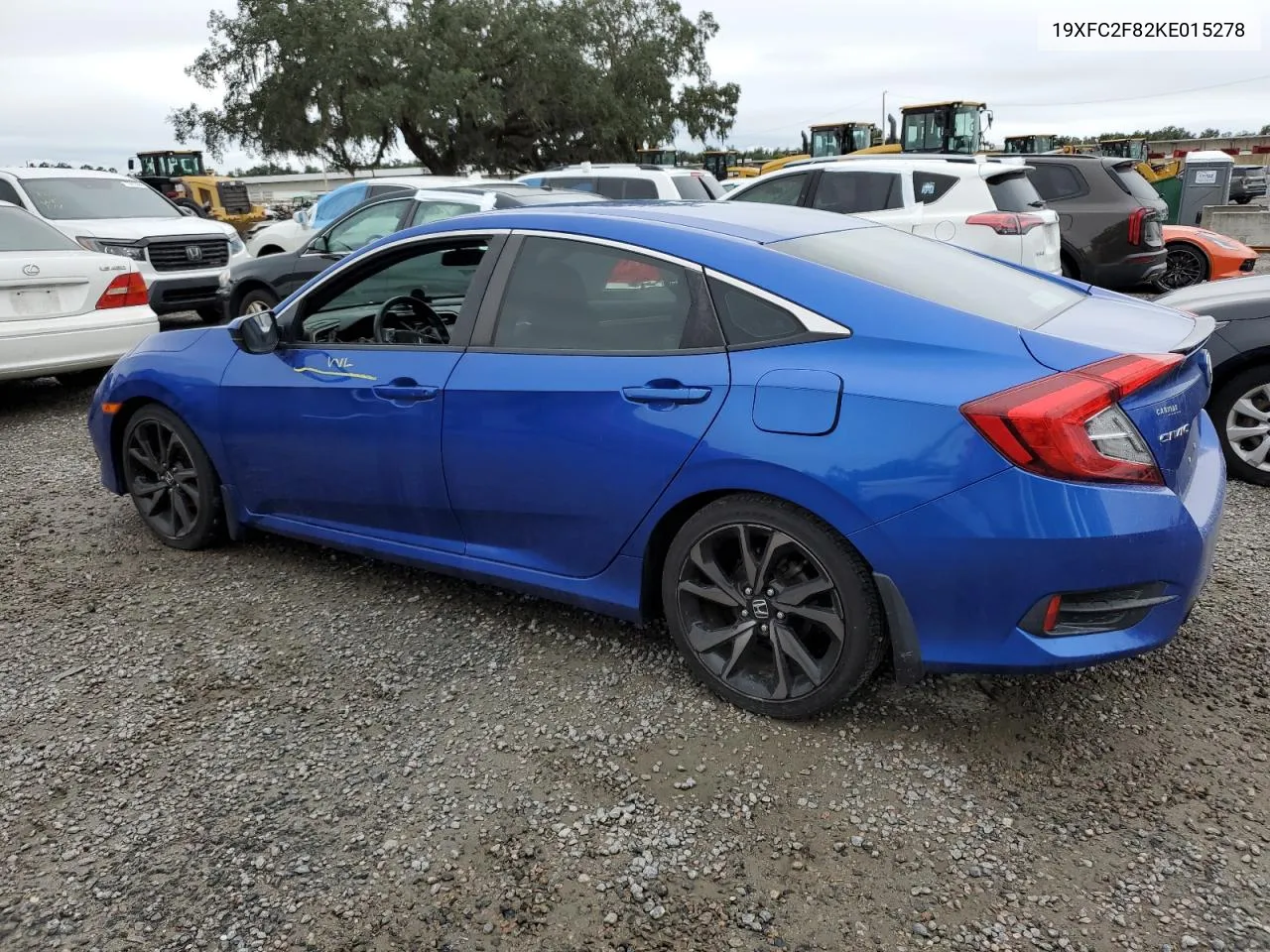 2019 Honda Civic Sport VIN: 19XFC2F82KE015278 Lot: 74033024