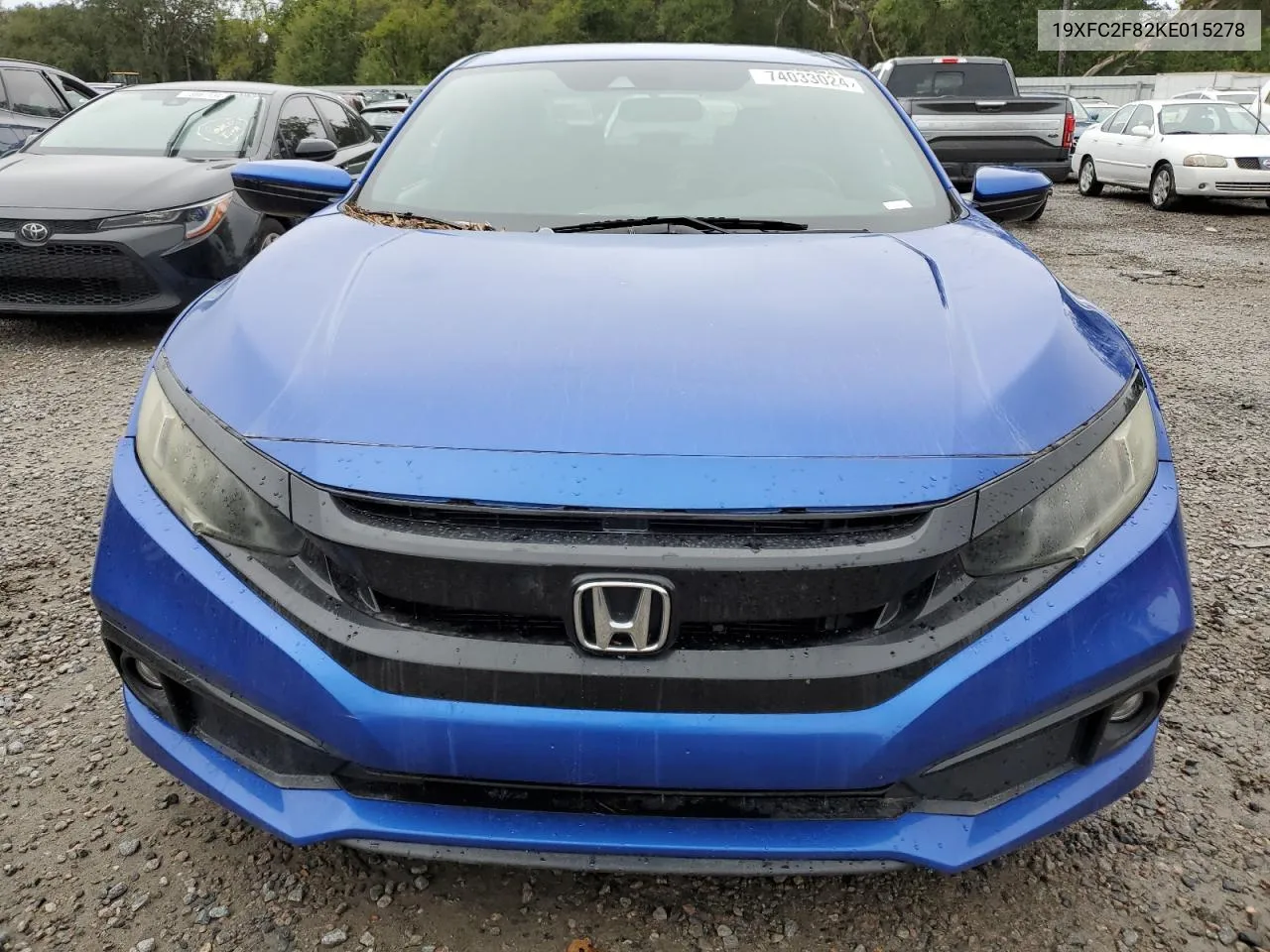 19XFC2F82KE015278 2019 Honda Civic Sport