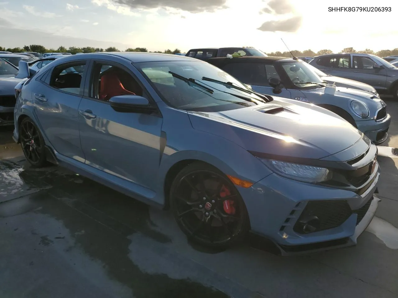 2019 Honda Civic Type-R Touring VIN: SHHFK8G79KU206393 Lot: 74181074