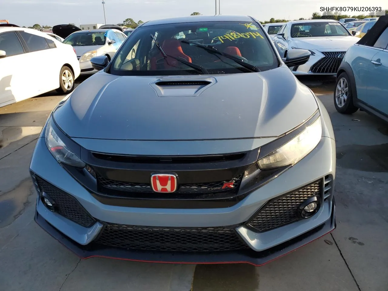 2019 Honda Civic Type-R Touring VIN: SHHFK8G79KU206393 Lot: 74181074