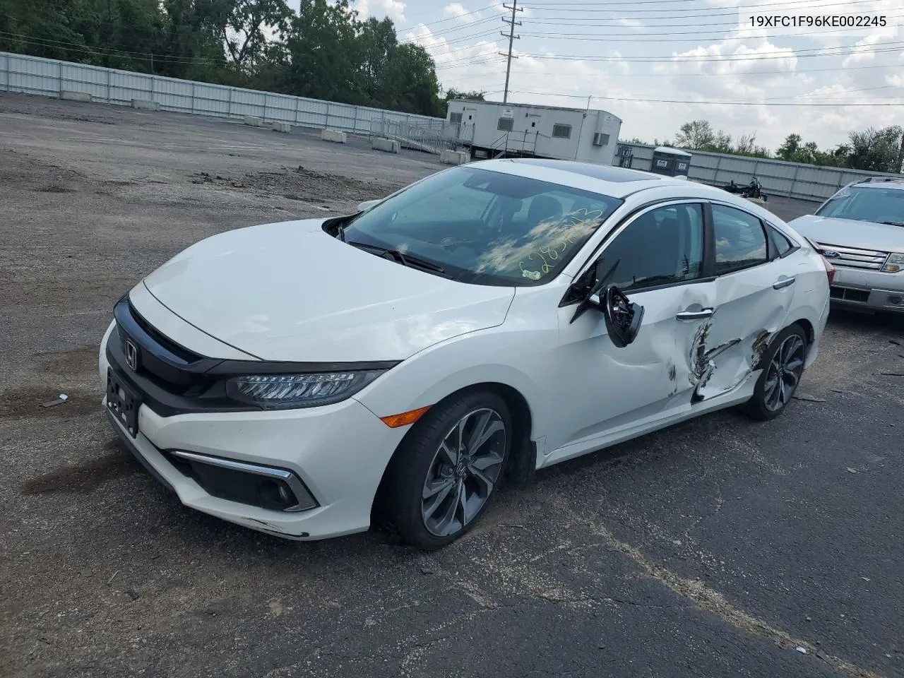 2019 Honda Civic Touring VIN: 19XFC1F96KE002245 Lot: 74199054