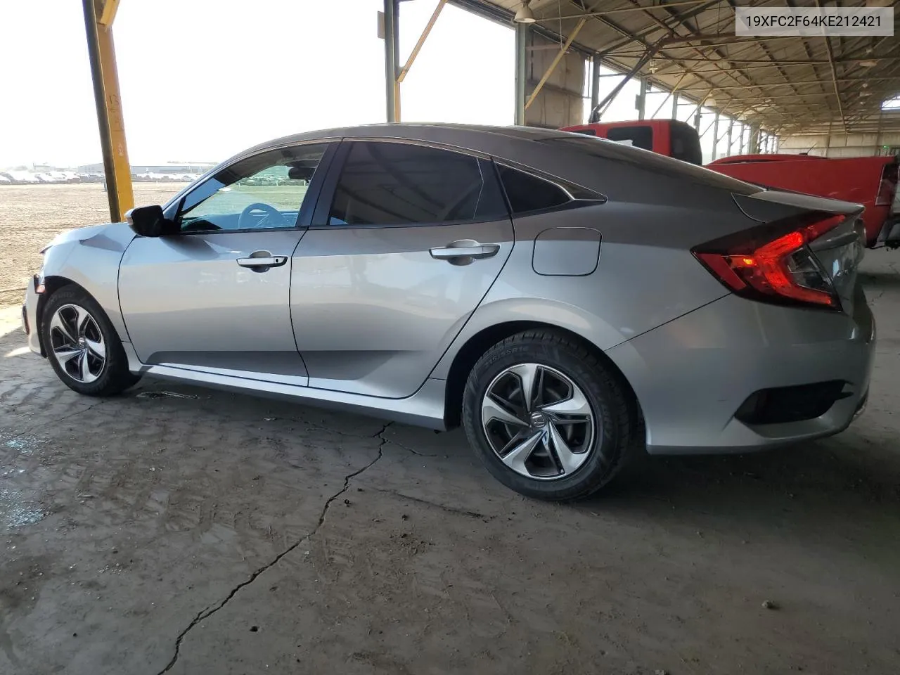 19XFC2F64KE212421 2019 Honda Civic Lx