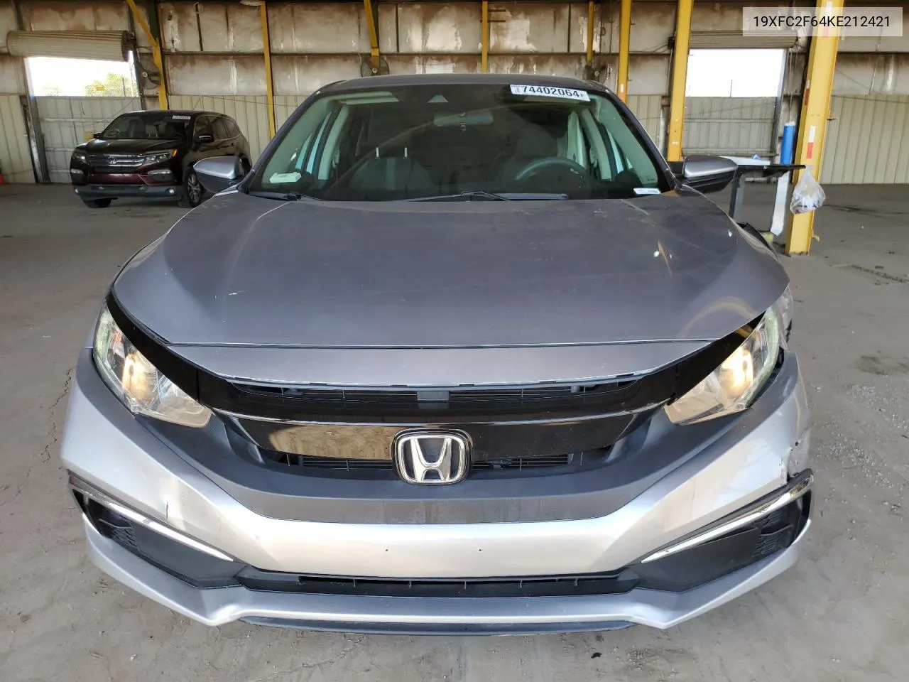 19XFC2F64KE212421 2019 Honda Civic Lx