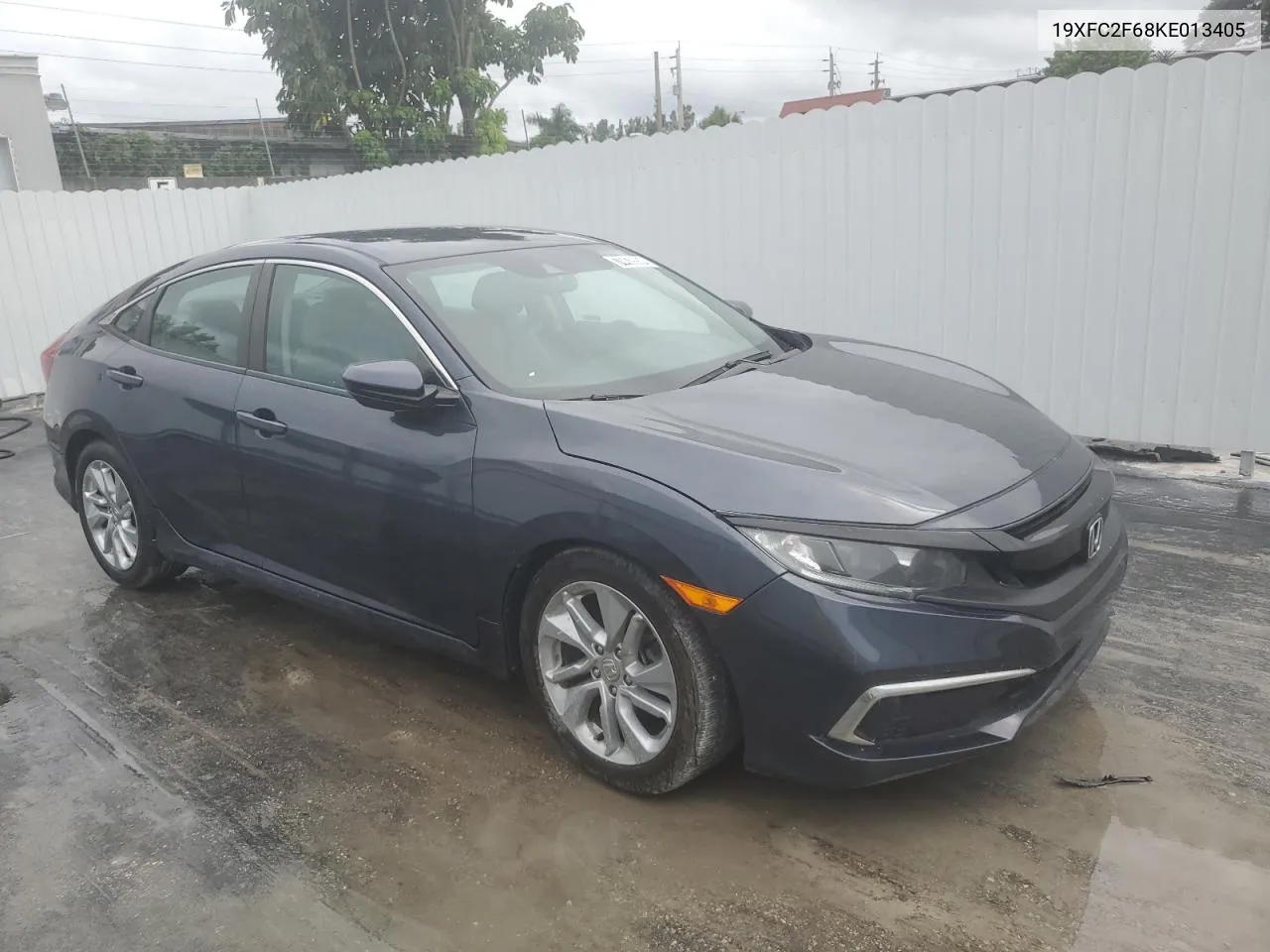 2019 Honda Civic Lx VIN: 19XFC2F68KE013405 Lot: 74439964