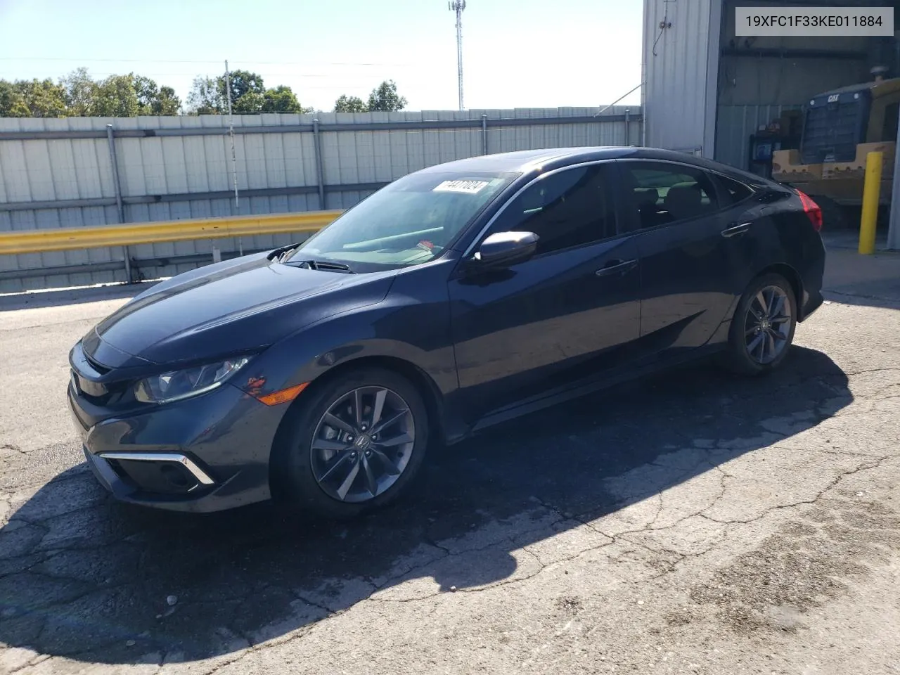 2019 Honda Civic Ex VIN: 19XFC1F33KE011884 Lot: 74477024