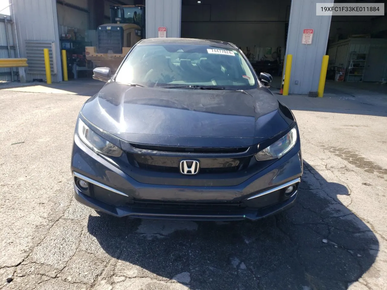 2019 Honda Civic Ex VIN: 19XFC1F33KE011884 Lot: 74477024