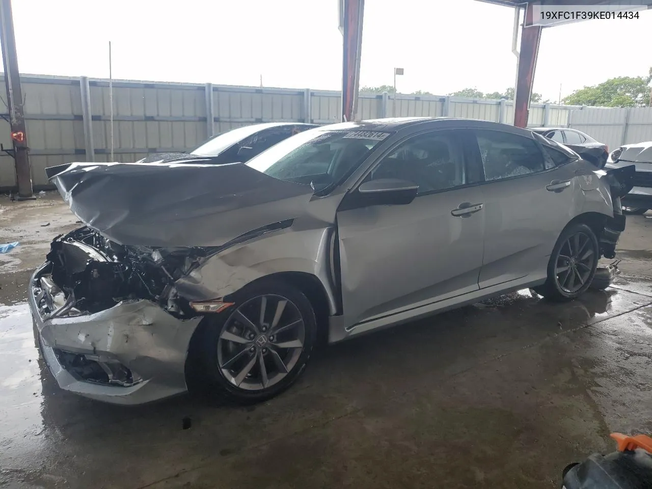 19XFC1F39KE014434 2019 Honda Civic Ex