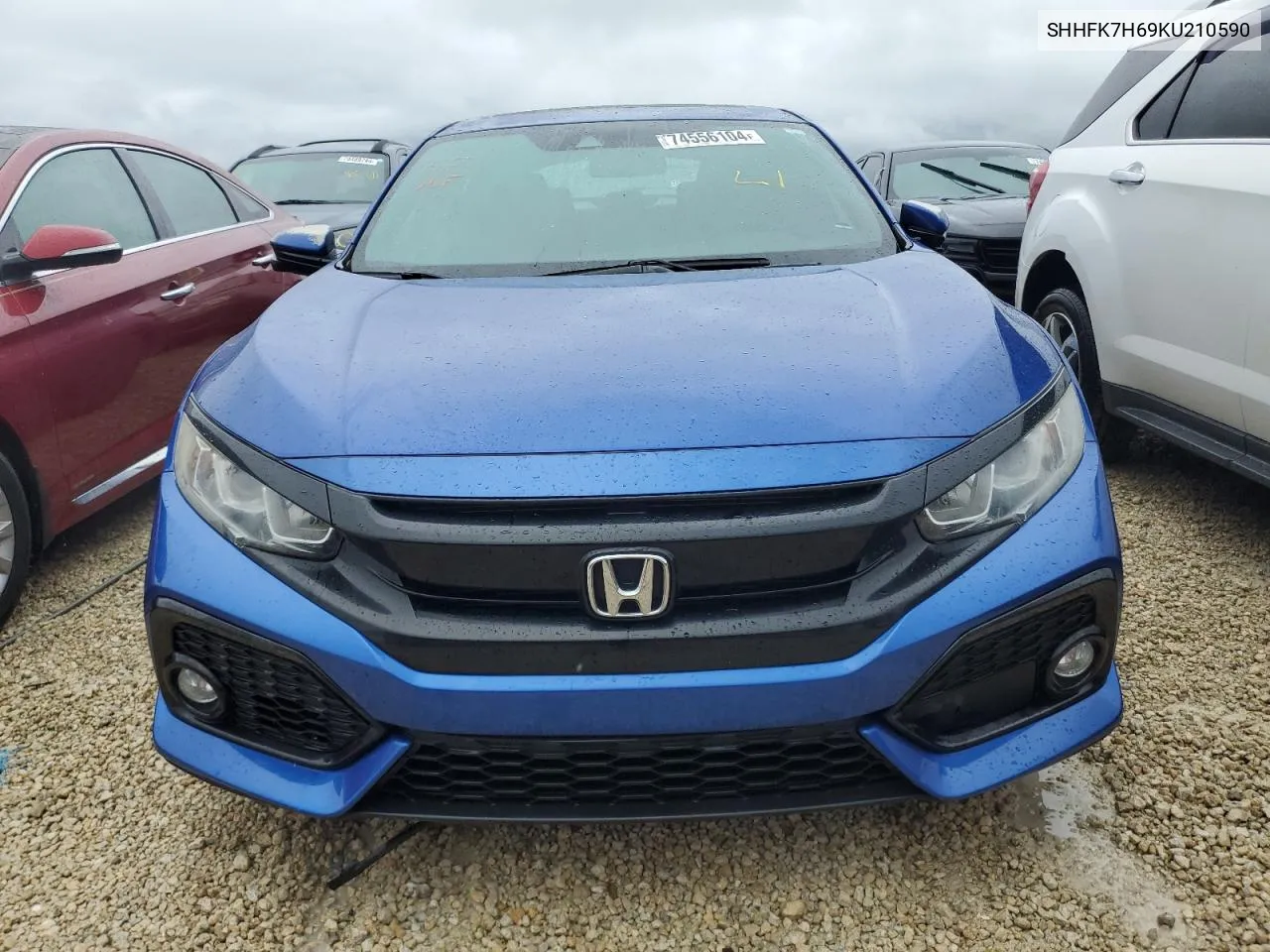 SHHFK7H69KU210590 2019 Honda Civic Ex