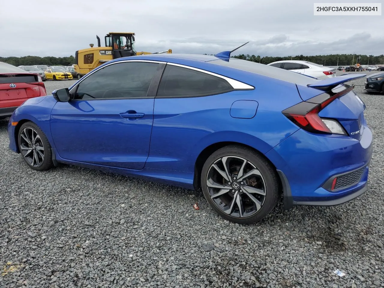 2019 Honda Civic Si VIN: 2HGFC3A5XKH755041 Lot: 74730994