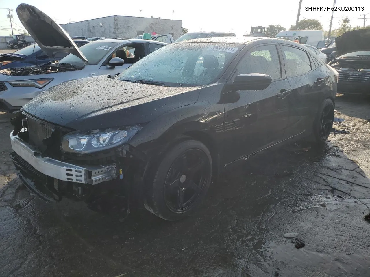 SHHFK7H62KU200113 2019 Honda Civic Ex