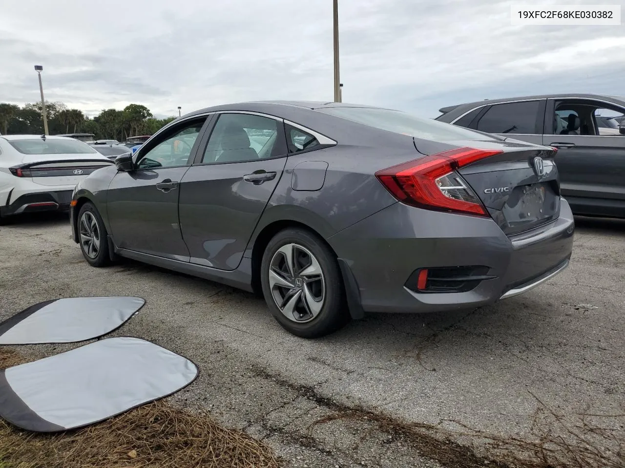 2019 Honda Civic Lx VIN: 19XFC2F68KE030382 Lot: 75061874