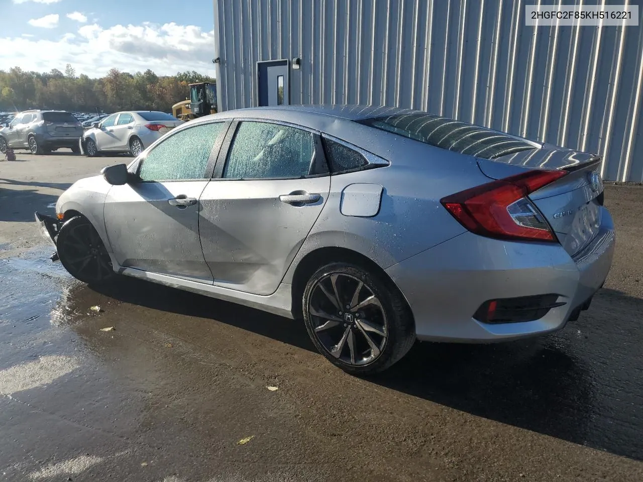 2HGFC2F85KH516221 2019 Honda Civic Sport