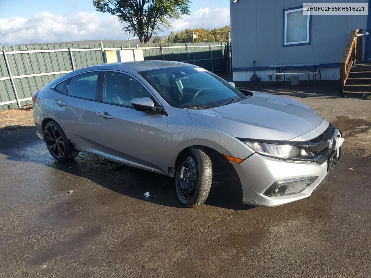 2019 Honda Civic Sport VIN: 2HGFC2F85KH516221 Lot: 75452924