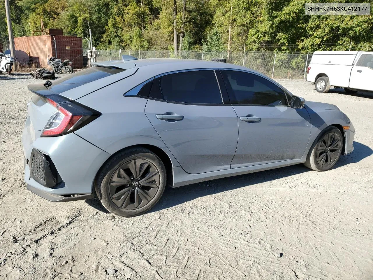 SHHFK7H63KU412177 2019 Honda Civic Ex