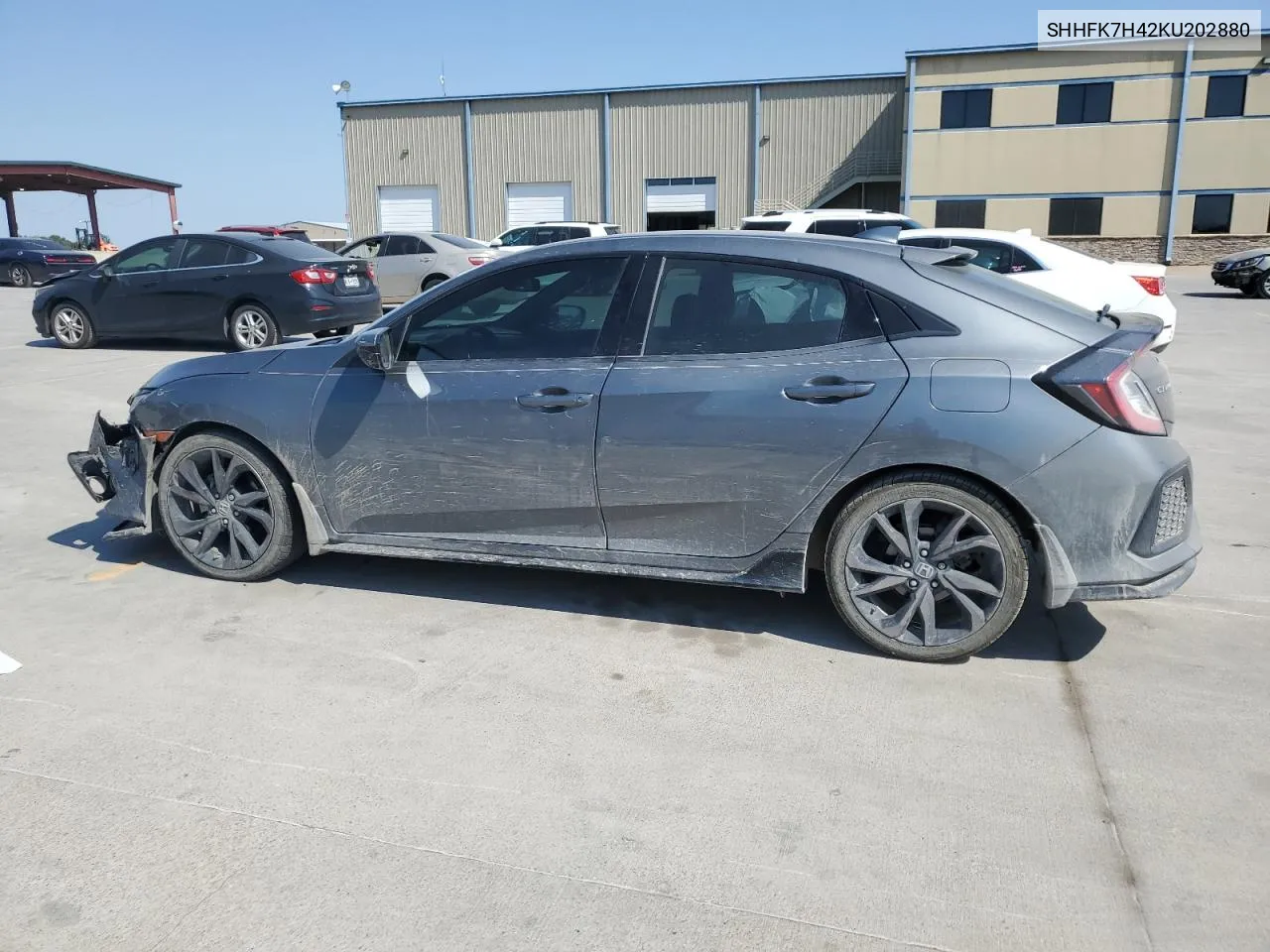 2019 Honda Civic Sport VIN: SHHFK7H42KU202880 Lot: 75521674