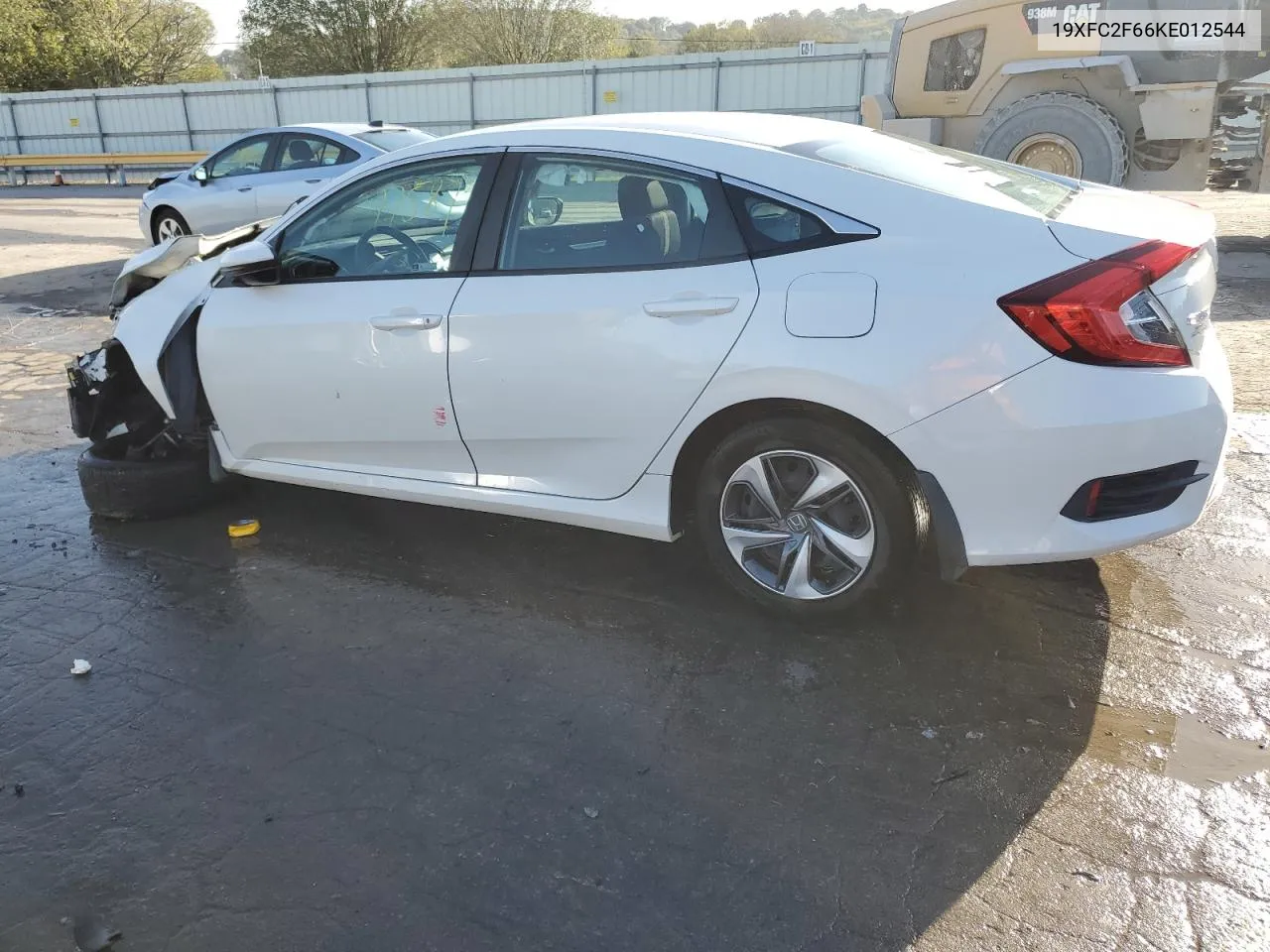 2019 Honda Civic Lx VIN: 19XFC2F66KE012544 Lot: 75615674