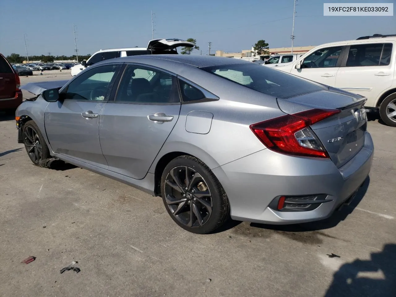 19XFC2F81KE033092 2019 Honda Civic Sport