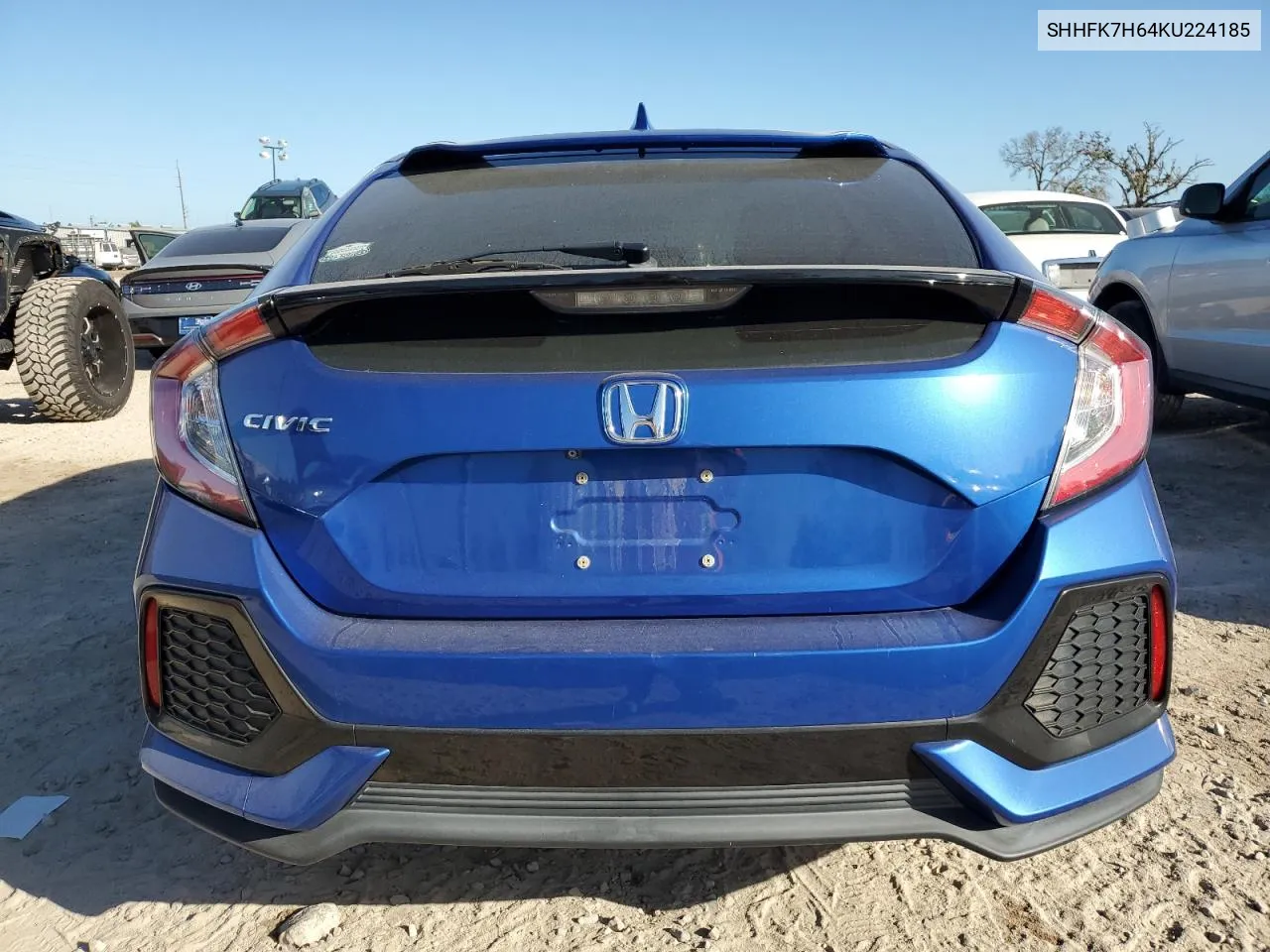 SHHFK7H64KU224185 2019 Honda Civic Ex