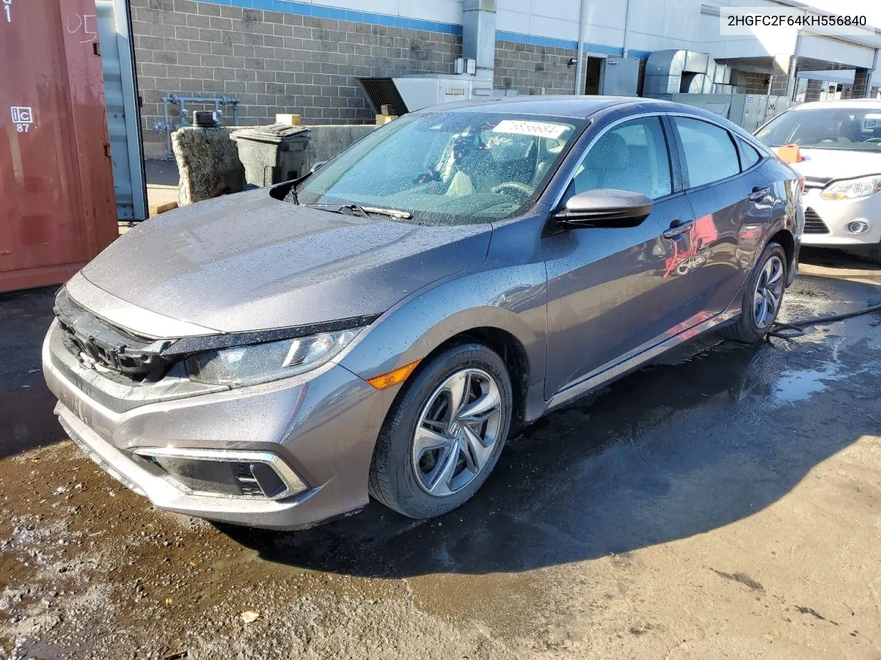 2HGFC2F64KH556840 2019 Honda Civic Lx