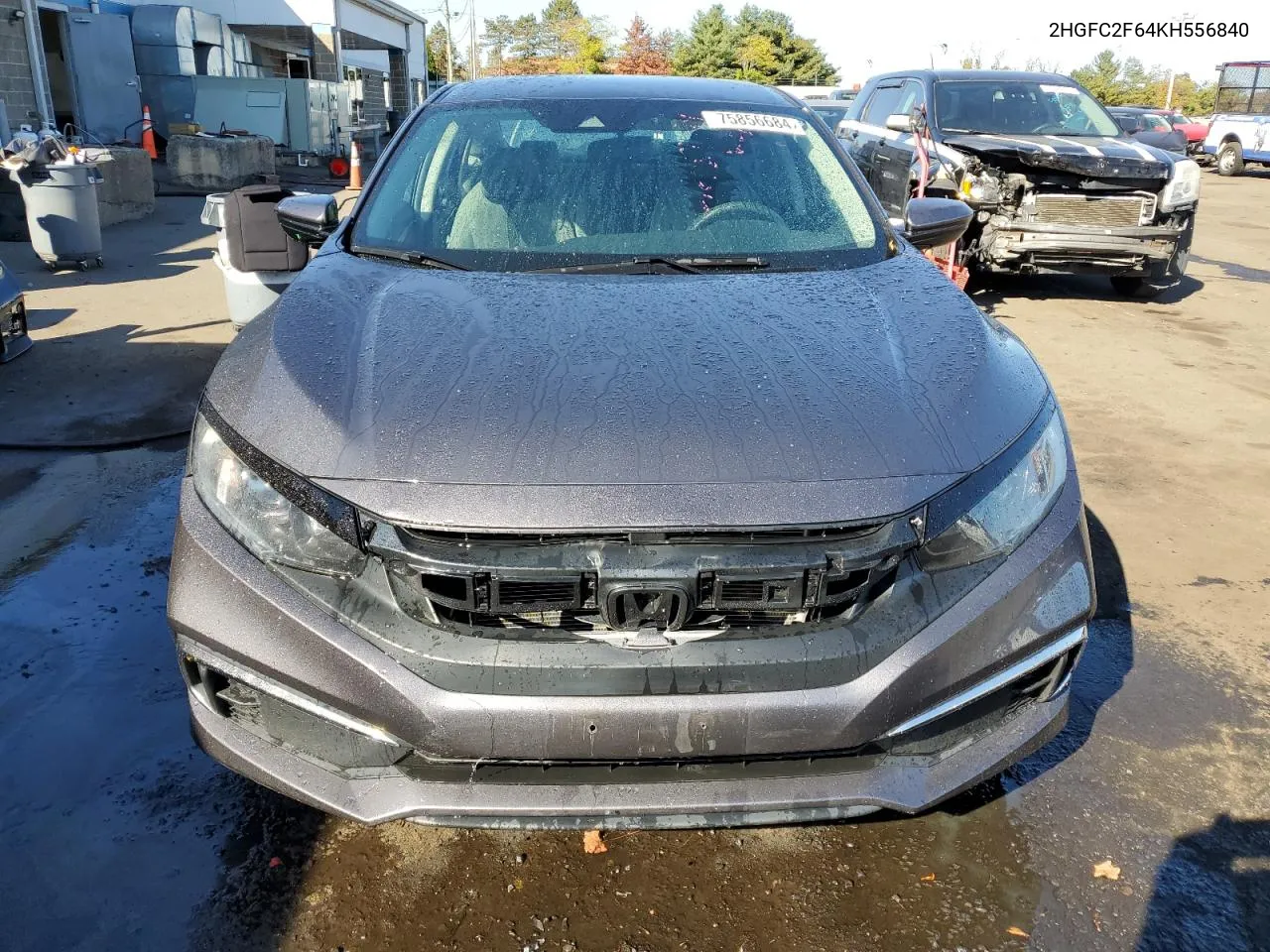 2HGFC2F64KH556840 2019 Honda Civic Lx