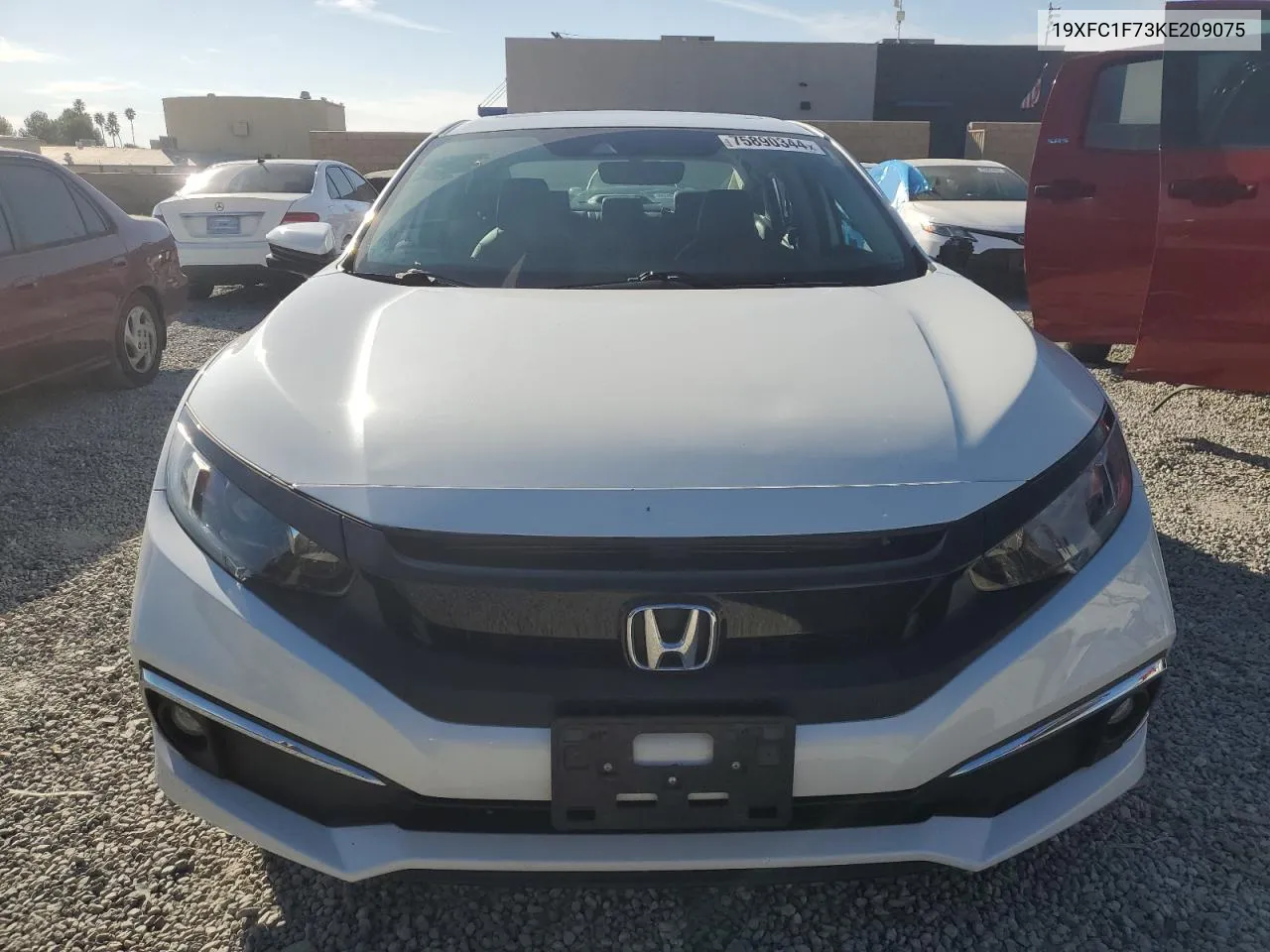 19XFC1F73KE209075 2019 Honda Civic Exl