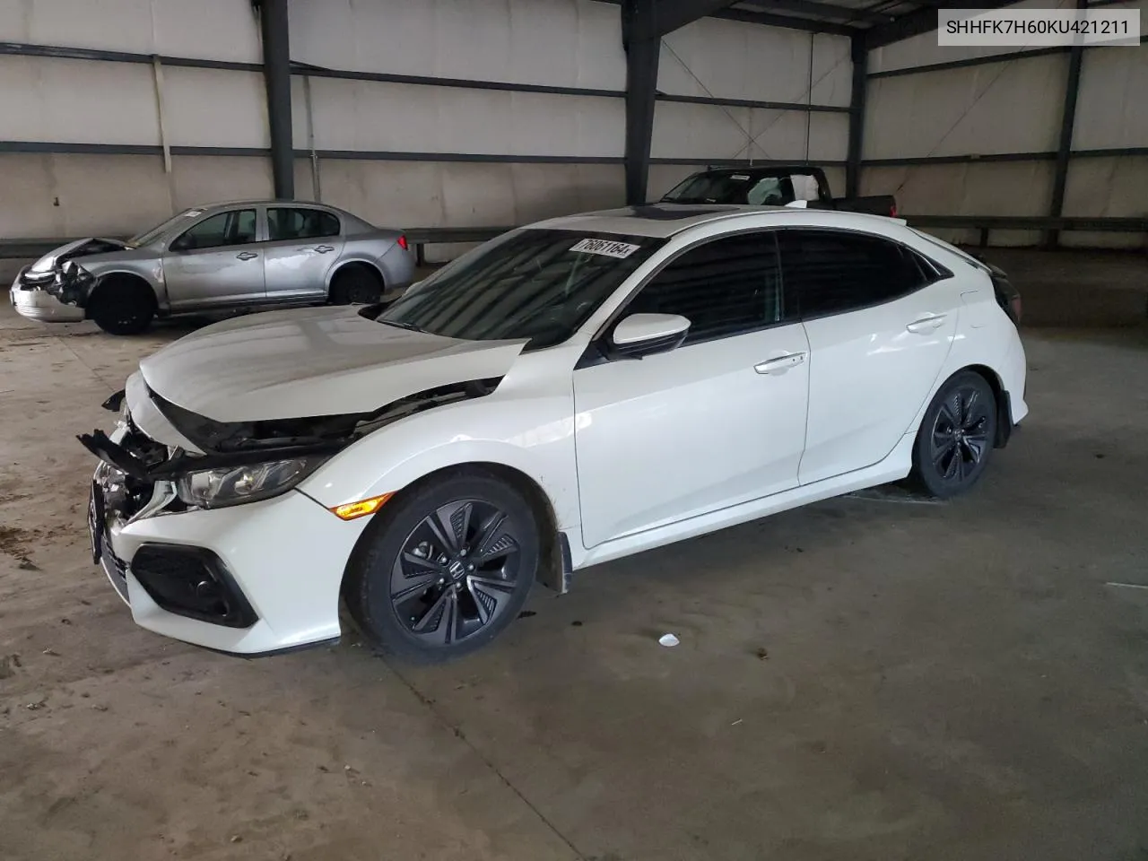 2019 Honda Civic Ex VIN: SHHFK7H60KU421211 Lot: 76061164