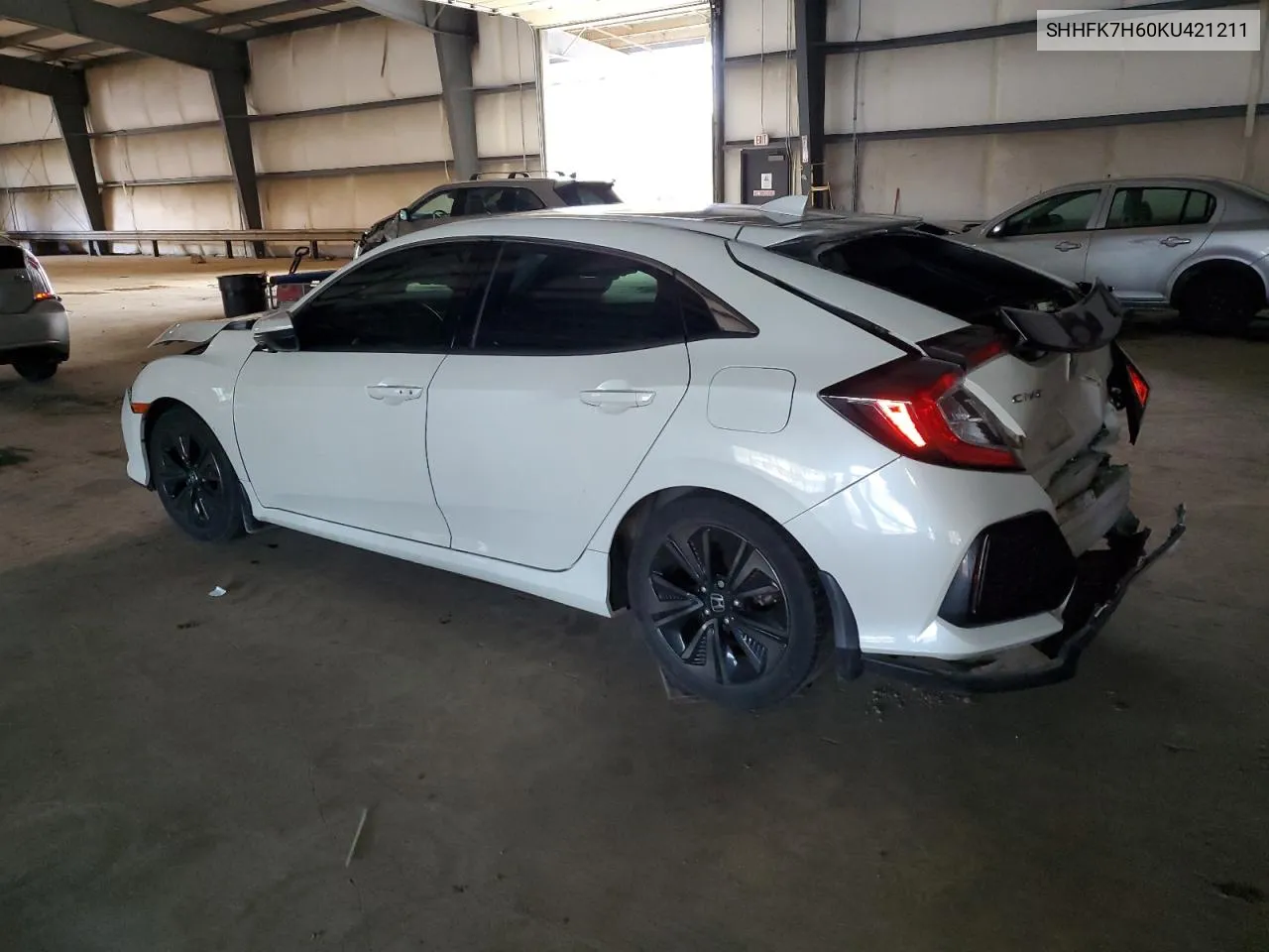 2019 Honda Civic Ex VIN: SHHFK7H60KU421211 Lot: 76061164