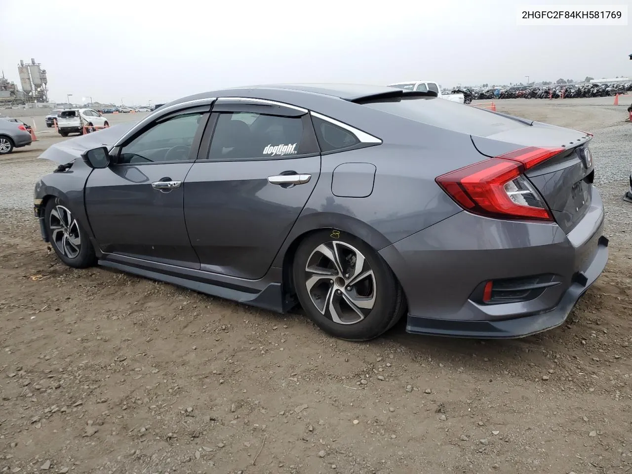 2HGFC2F84KH581769 2019 Honda Civic Sport