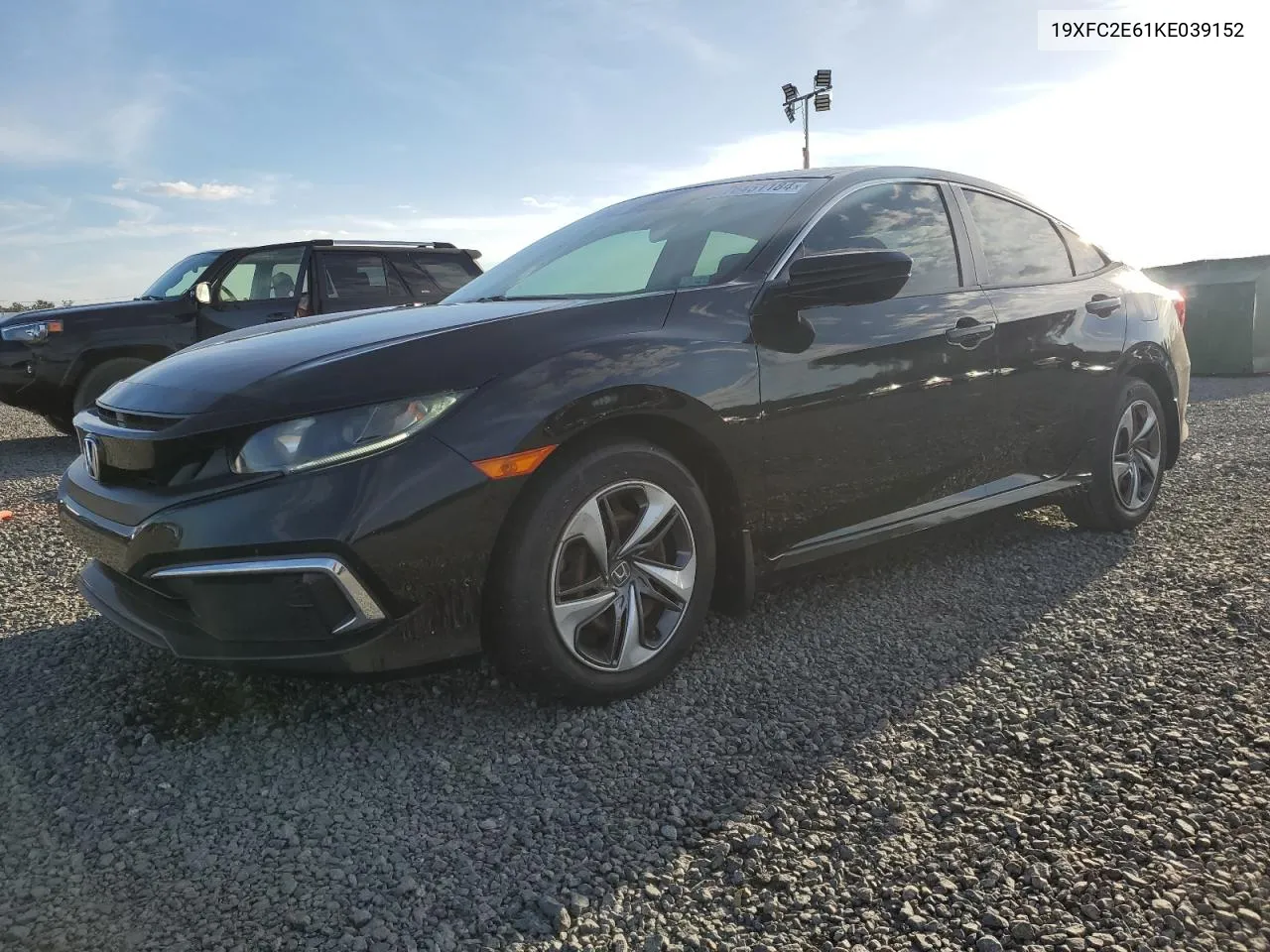 2019 Honda Civic Lx VIN: 19XFC2E61KE039152 Lot: 76451184