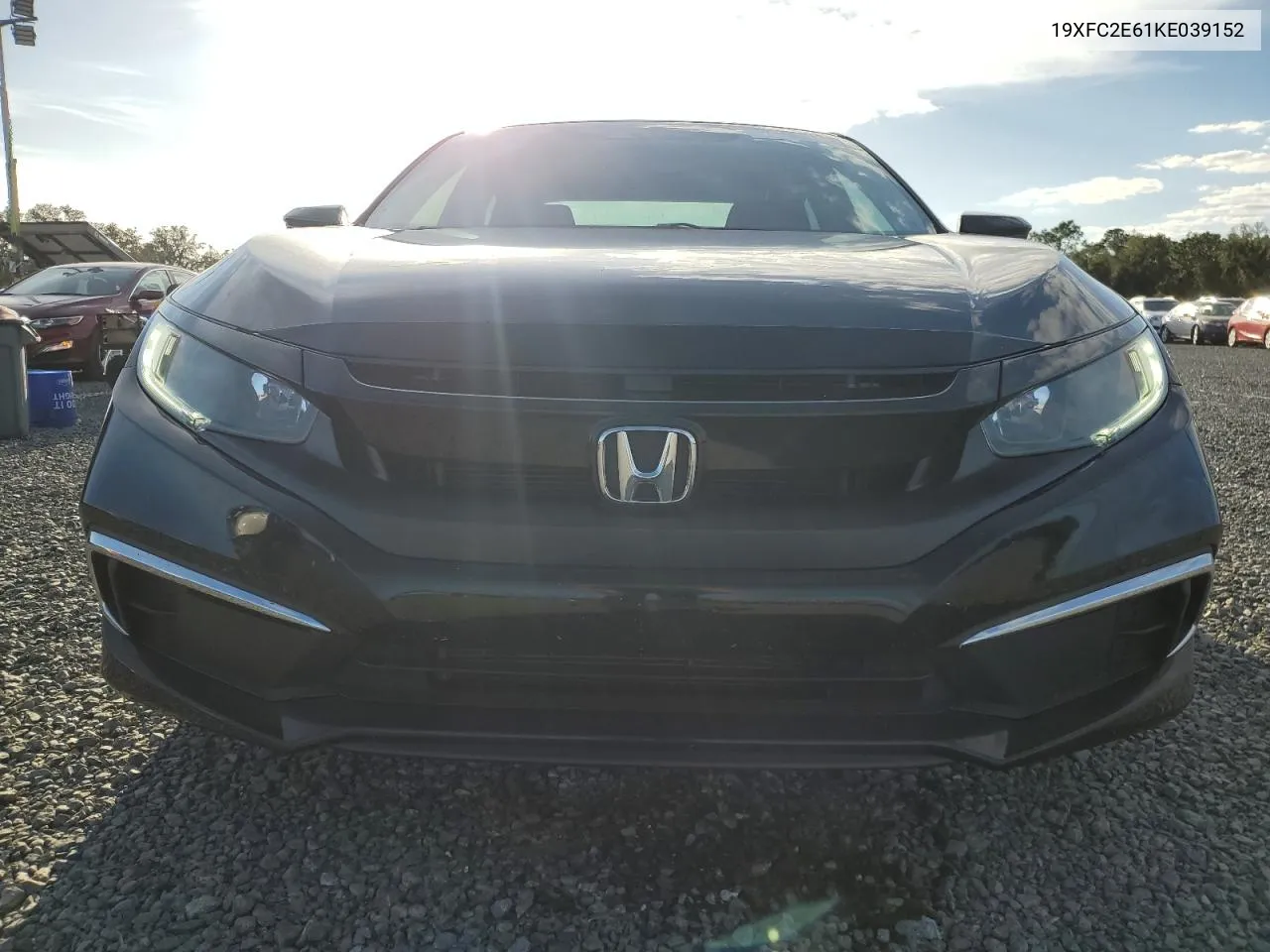 2019 Honda Civic Lx VIN: 19XFC2E61KE039152 Lot: 76451184