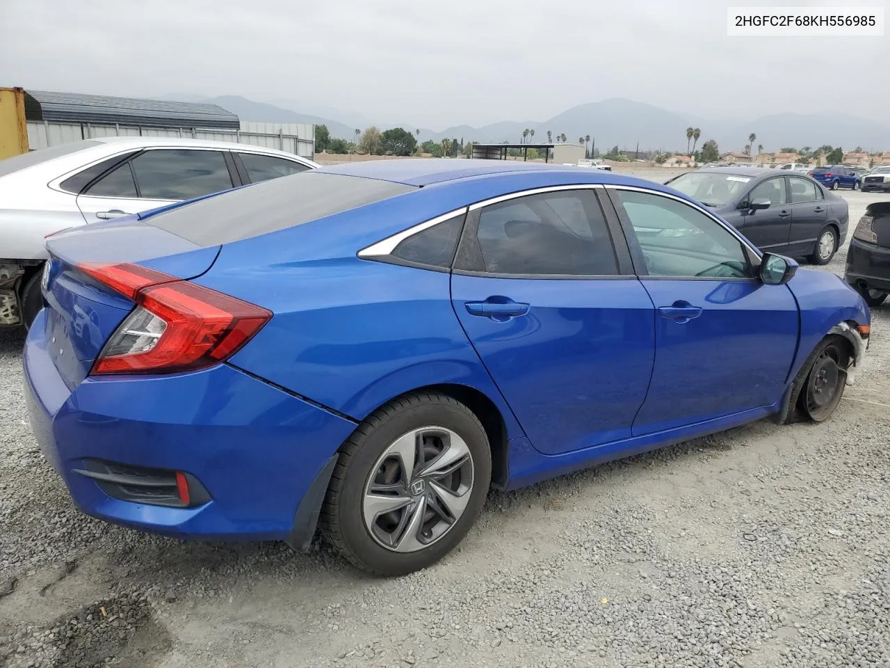 2019 Honda Civic Lx VIN: 2HGFC2F68KH556985 Lot: 76460544