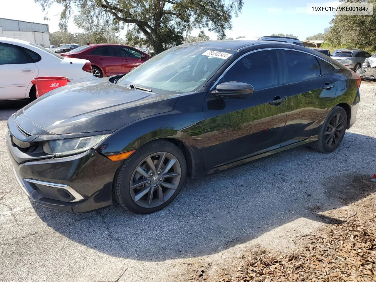 2019 Honda Civic Exl VIN: 19XFC1F79KE001847 Lot: 76502544