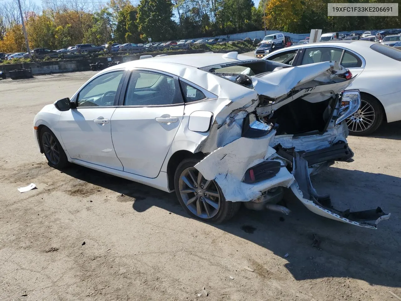 19XFC1F33KE206691 2019 Honda Civic Ex