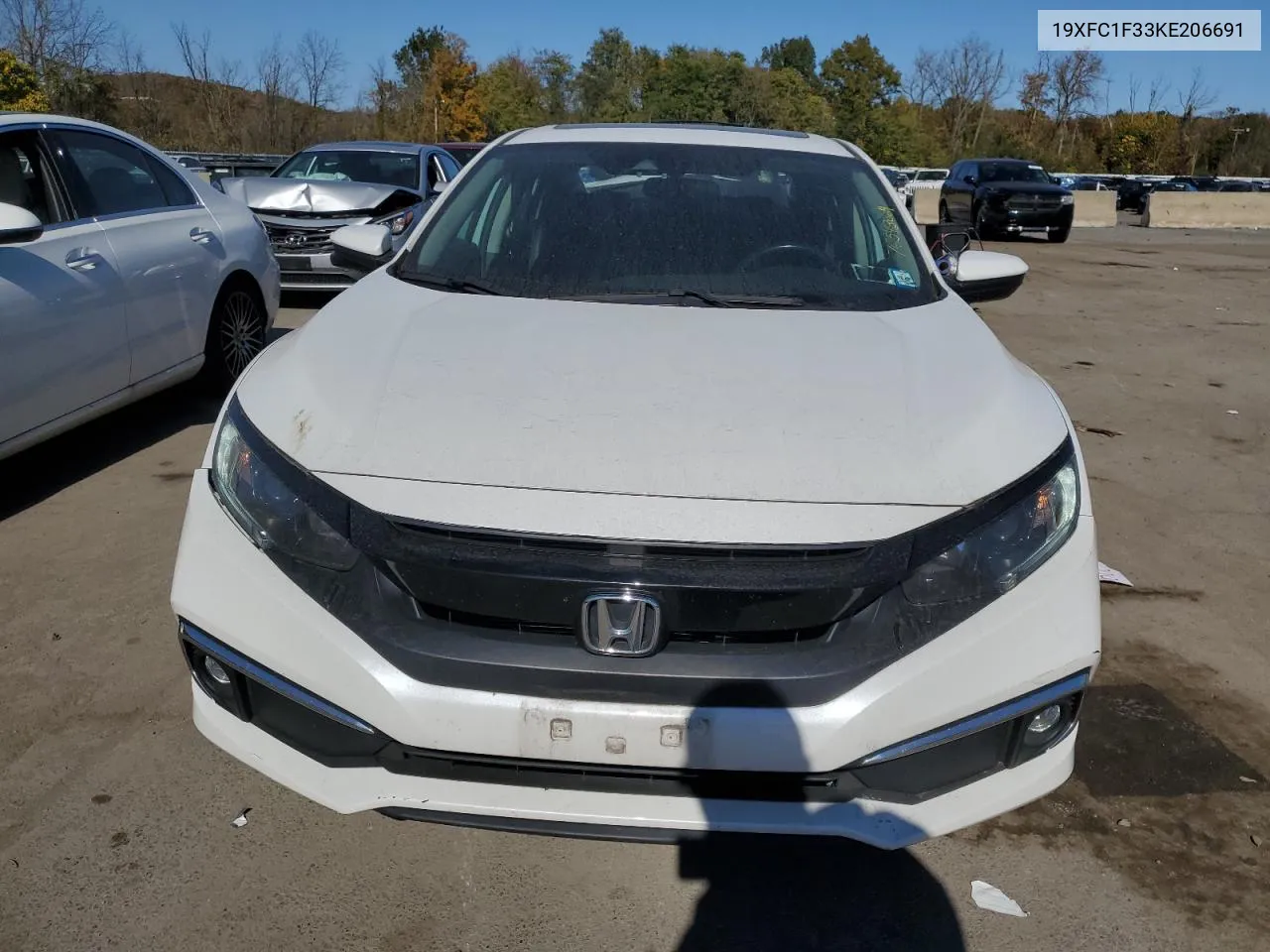 19XFC1F33KE206691 2019 Honda Civic Ex