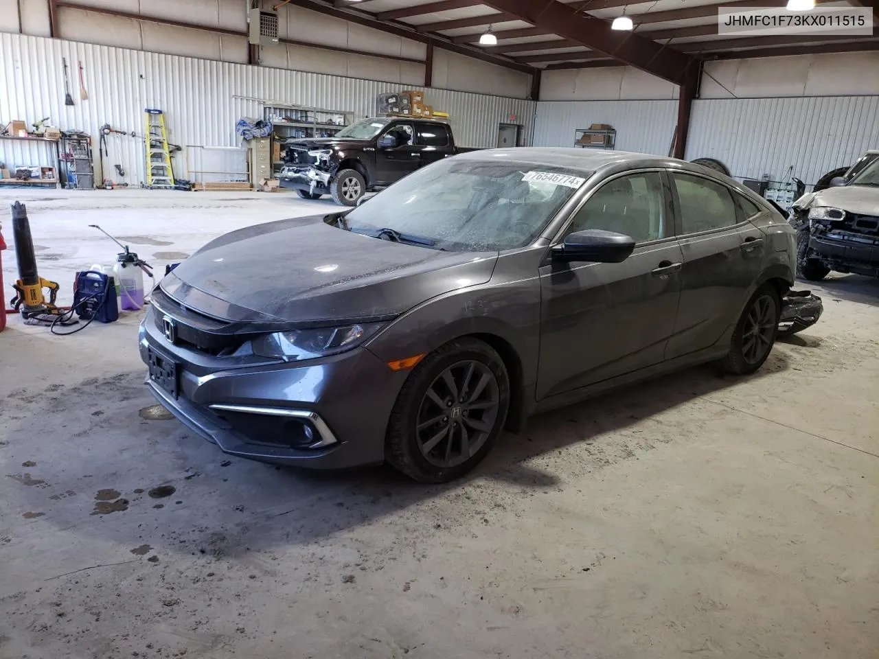 2019 Honda Civic Exl VIN: JHMFC1F73KX011515 Lot: 76546774