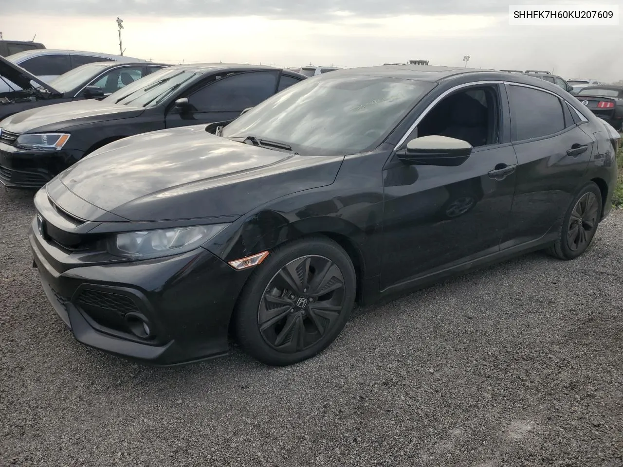 2019 Honda Civic Ex VIN: SHHFK7H60KU207609 Lot: 76595524