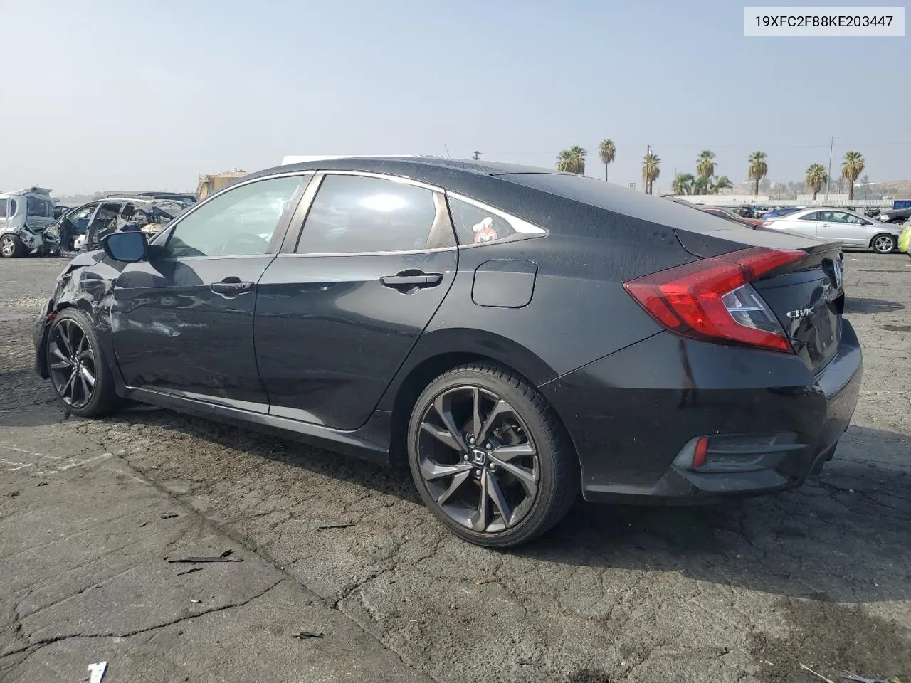 2019 Honda Civic Sport VIN: 19XFC2F88KE203447 Lot: 76620454