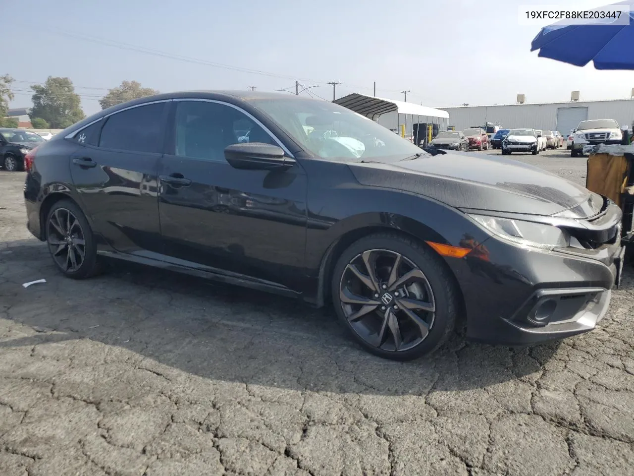 2019 Honda Civic Sport VIN: 19XFC2F88KE203447 Lot: 76620454