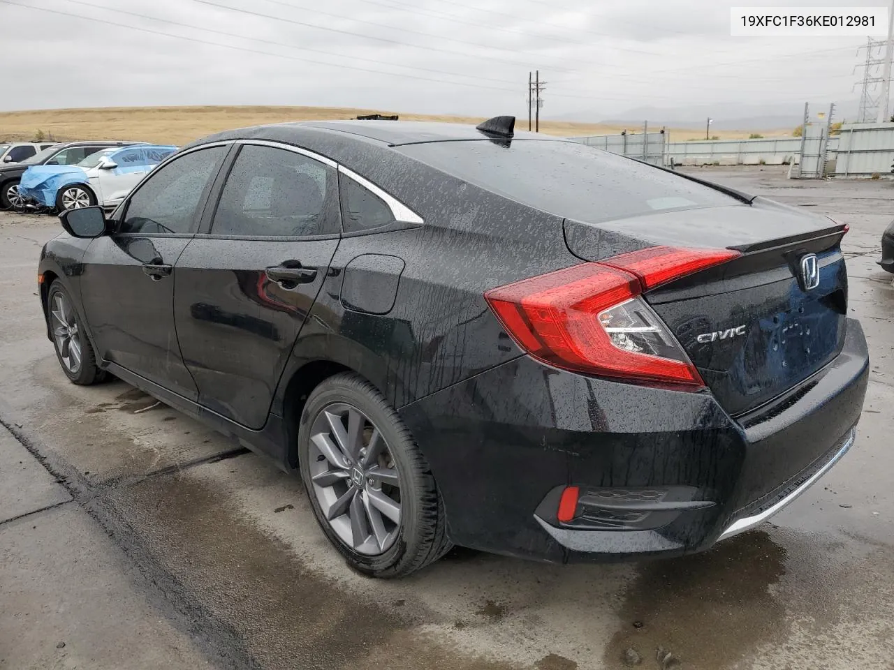 2019 Honda Civic Ex VIN: 19XFC1F36KE012981 Lot: 76718154