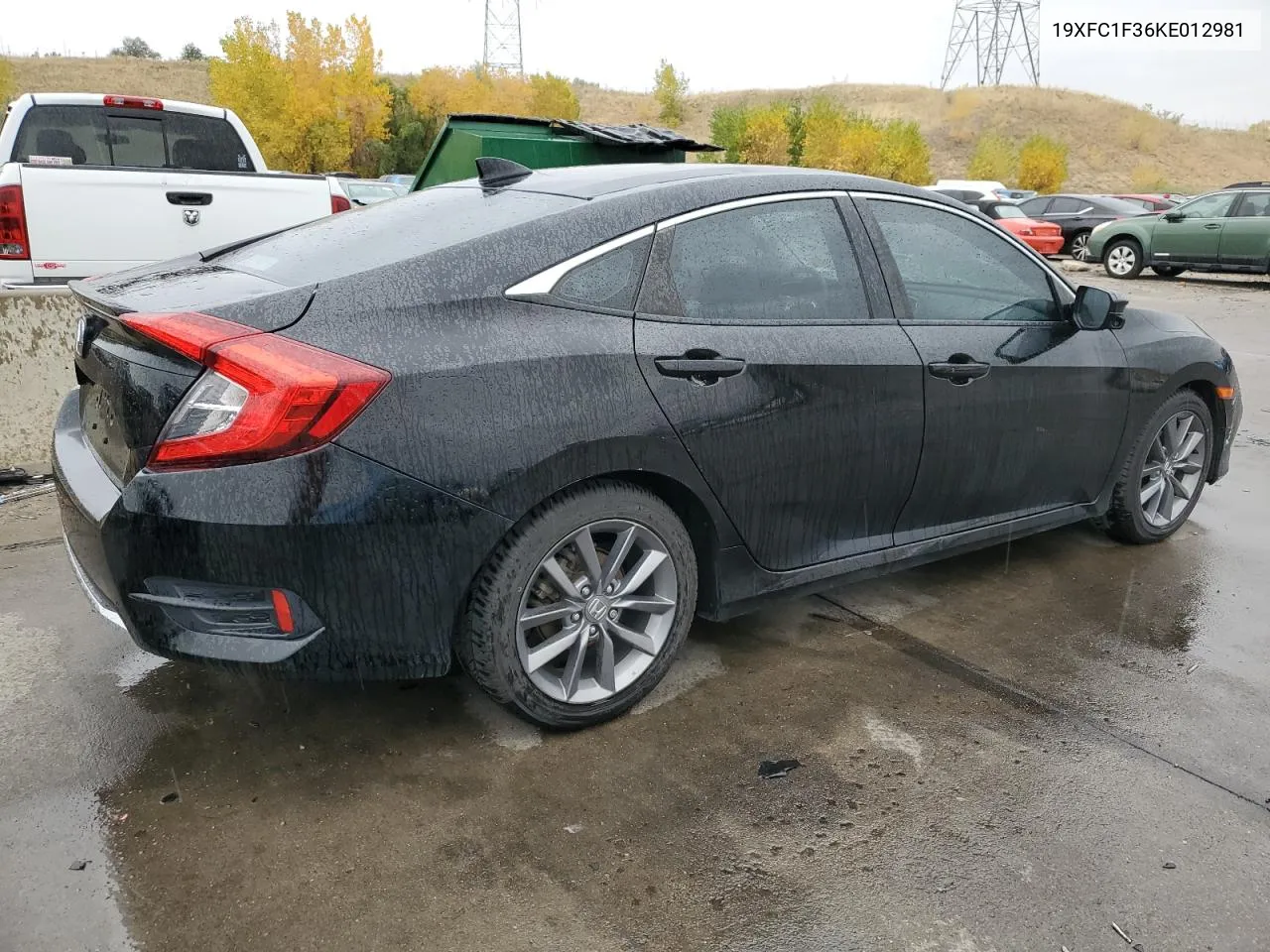 19XFC1F36KE012981 2019 Honda Civic Ex