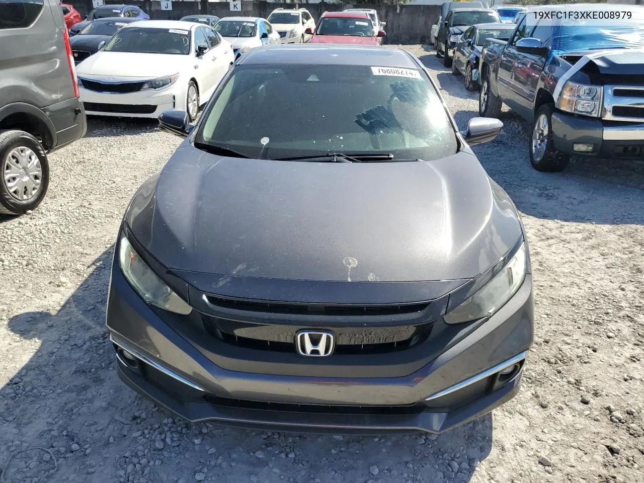 2019 Honda Civic Ex VIN: 19XFC1F3XKE008979 Lot: 76808274