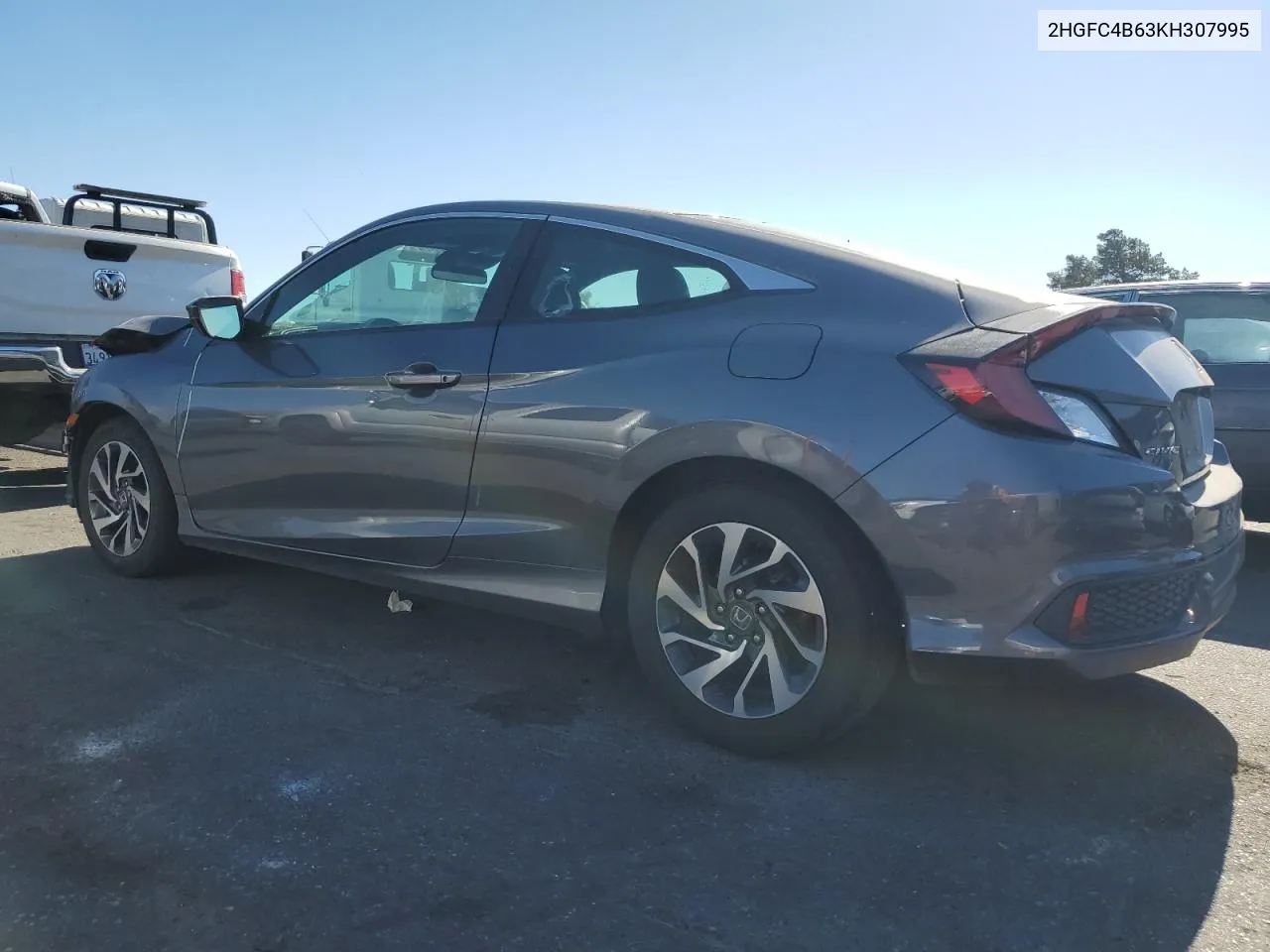 2019 Honda Civic Lx VIN: 2HGFC4B63KH307995 Lot: 76884554