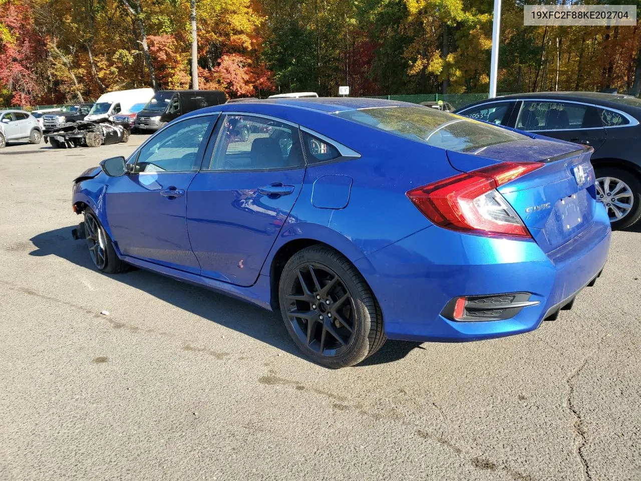 2019 Honda Civic Sport VIN: 19XFC2F88KE202704 Lot: 76929504